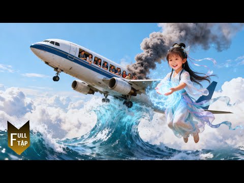 Tiểu long nữ đáng yêu lên bờ tìm ba, nào ngờ cứu cả máy bay khiến mọi người sững sờ