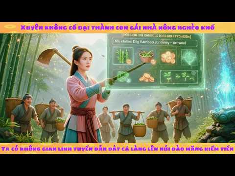 Năm đói kém xuyên không thành nông nữ mang cả làng lên núi đào măng kiếm tiền không khó