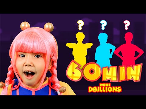 My Name is with Mini DB | Mega Compilation | D Billions Kids Songs