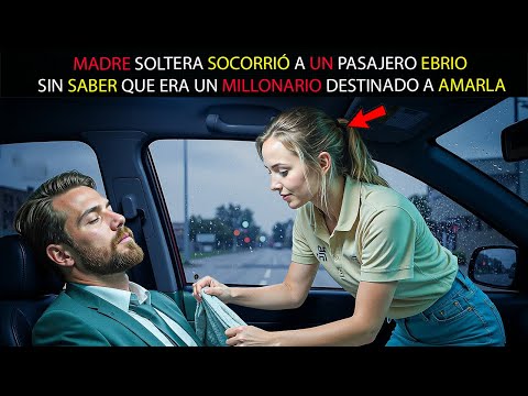 MADRE SOLTERA SOCORRIÓ A UN PASAJERO EBRIO, SIN SABER QUE ERA UN MILLONARIO DESTINADO A AMARLA