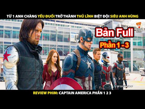 Từ 1 Anh Chàng Yếu Đuối Trở Thành Thủ Lĩnh Biệt Đội Siêu Anh Hùng | Review Phim Captain America