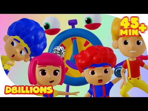 Tick-Tock, Wake Up! | Mega Compilation | D Billions Kids Songs