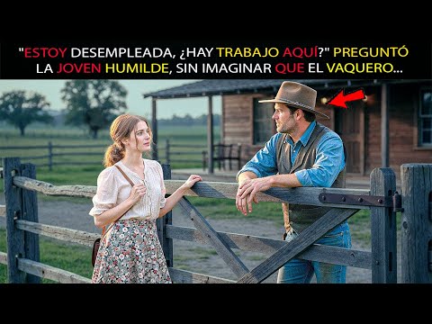“¿HAY TRABAJO PARA MÍ?” PREGUNTÓ LA JOVEN HUMILDE...SIN SABER QUE EL VAQUERO ERA EL DUEÑO DEL RANCHO