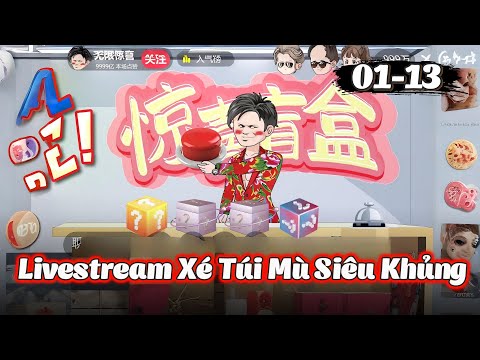 Full 1 - 13 | Hệ Thống Livestream Xé Túi Mù Siêu Khủng | Gà Review