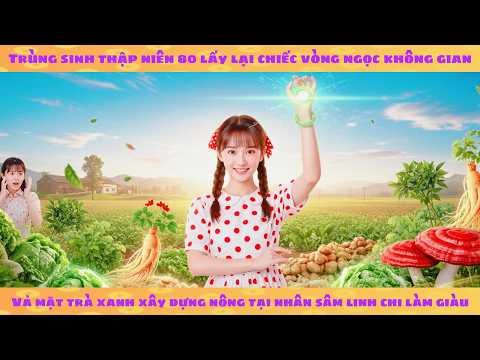 Thập niên: trùng sinh lấy lại vòng ngọc không gian nông trại vả mặt chị họ trà xanh