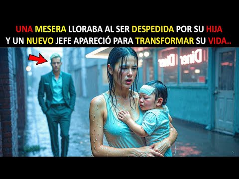 UNA MESERA LLORABA AL SER DESPEDIDA POR SU HIJA… Y UN NUEVO JEFE APARECIÓ PARA TRANSFORMAR SU VIDA..
