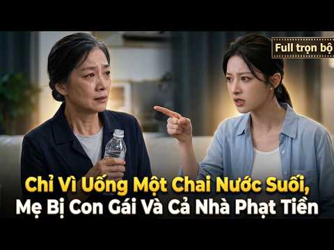Chỉ Vì Uống Một Chai Nước Suối, Mẹ Bị Con Gái Và Cả Nhà Phạt Tiền | Một Chai Nước Nhìn Thấu Con Gái