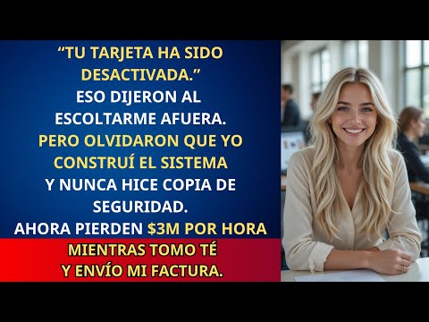 Me despidieron sin plan de respaldo—ahora mi bloqueo cuesta $3M la hora en puro pánico