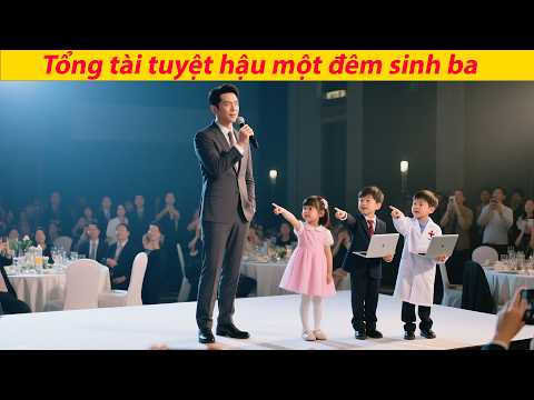 Tổng tài tuyệt hậu một đêm có ba con, ba thiên tài nhí cầm kết quả ADN: Bắt được ba rồi!