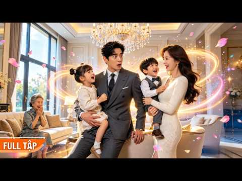 Vừa đồng ý lấy vợ tổng tài bá đạo bàng hoàng khi hai bé sinh đôi chạy đến gọi bố