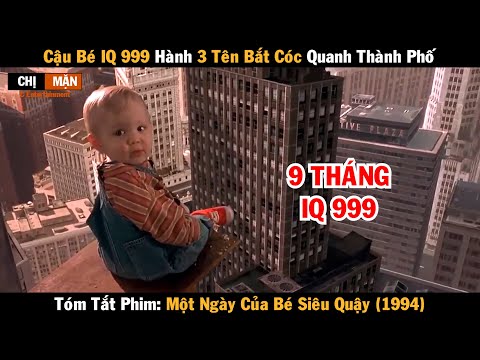 Review phim Cậu bé IQ 999 hành 3 tên bắt cóc quanh thành phố | Một ngày của bé siêu quậy