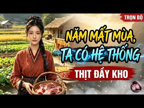 Năm mất mùa toàn làng gặm vỏ cây, tôi có hệ thống trữ đầy thịt vượt nạn