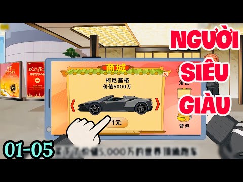 FULL ( TẬP 01-05  ) | KÍCH HOẠT TRÒ CHƠI - TÔI TRỞ THÀNH NGƯỜI SIÊU GIÀU | MYMY VIETSUB