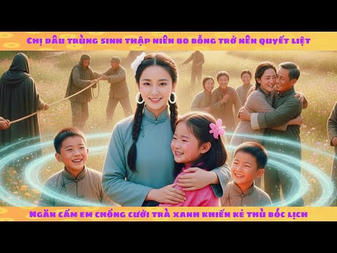 Không gian: Chị dâu trùng sinh giúp em chồng thoát chết khiến kẻ thù vào tù bóc lịch