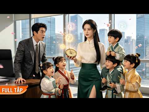 Giấu Chủ tịch sinh 5 thần đồng Ngũ Hành, Nữ master phong thủy đưa dàn con tóm gọn bố!