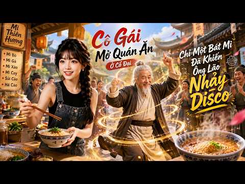 Cô Gái Mở Quán Ăn Ở Cổ Đại, Chỉ Một Bát Mì Đã Khiến Ông Lão Nhảy Disco