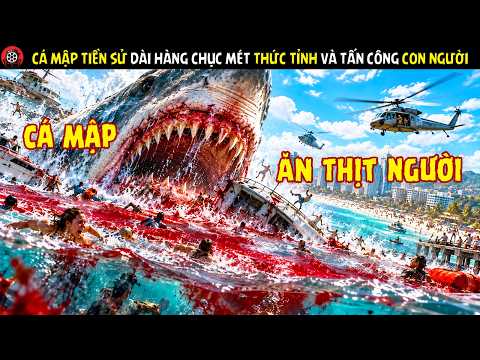 [Review Phim] Cá Mập Khổng Lồ Dài Hàng Chục Mét Thức Tỉnh Và Nuốt Chửng Con Người