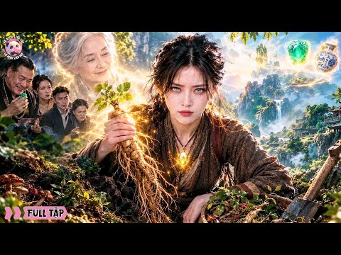 Cô nhi bị họ hàng bắt nạt được bà truyền mắt thần, cô gái nghèo lên núi hái thuốc đào được kho báu
