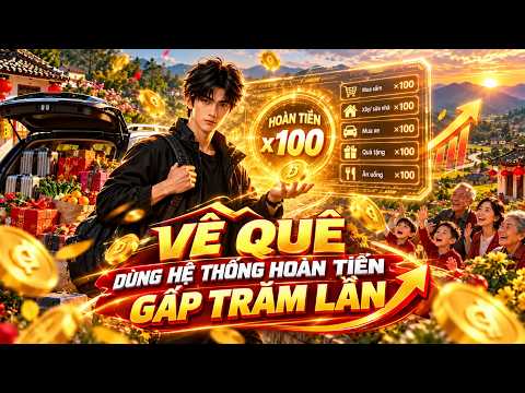 Phần 1-10: Về quê dùng hệ thống hoàn tiền gấp trăm lần