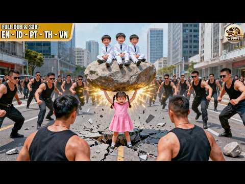 Powerful Girl Single-handedly Fights Entire Gang, Clearing The Way For Her 3 Brothers To Escape