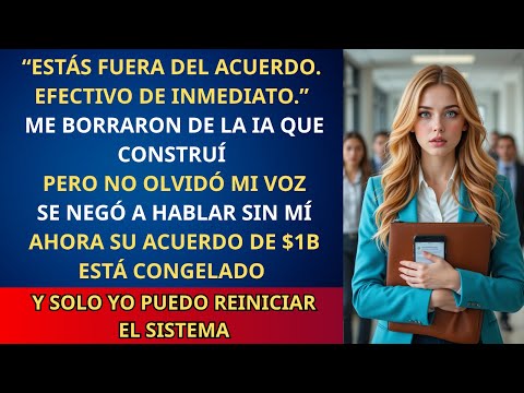 Me sacaron de mi propia IA—ahora su acuerdo de $1B está congelado hasta que me escuche