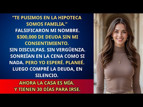 Mis padres pusieron mi nombre en la hipoteca — así que recuperé la casa que me robaron, sin hablar
