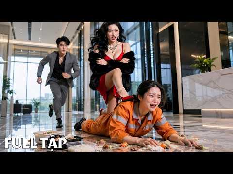 Nhân viên lộng quyền ép cô lao công ăn cơm dưới đất, không biết đụng nhầm mẹ của Tổng Tài quyền lực!