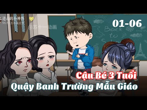 Full 1 - 6 | Cậu Bé 3 Tuổi Quậy Banh Trường Mẫu Giáo | Gà Review