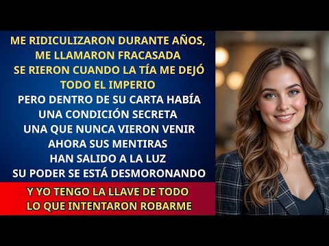Mi tía rica me dejó su imperio — pero su única condición reveló una traición familiar