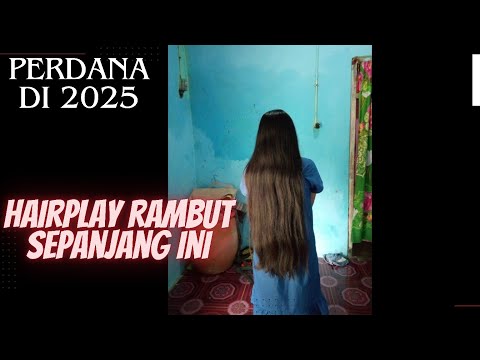 Hairplay Rambut mbak Sandra, Sebelum dipotong