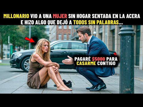 UNA MUJER SIN HOGAR ERA IGNORADA POR TODOS, HASTA QUE UN BILLONARIO SE ACERCÓ Y CAMBIÓ SU DESTINO...