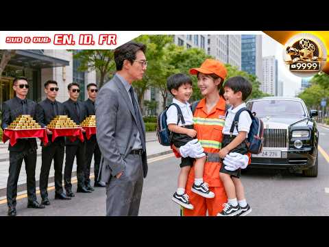 CEO’s Two Kids Hug Filthy Trash Sweeper Girl Calling “Mom”, Turns Out She Is The CEO’s Missing Wife