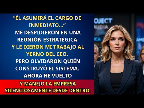 Me reemplazaron con el yerno del CEO—y retomé la empresa desde dentro, en silencio
