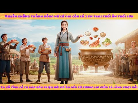 Xuyên không thành nông nữ cổ đại có tụ bảo bồn giúp các em vượt năm đói kém mỗi ngày có thịt ăn