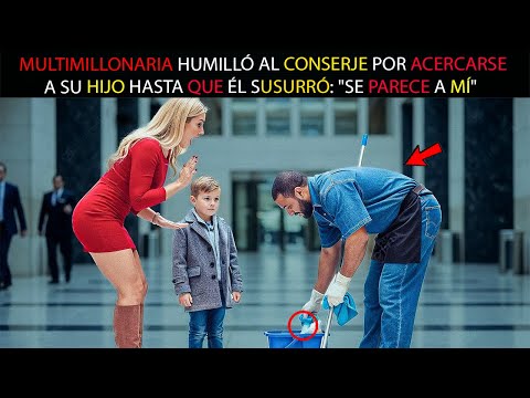 MULTIMILLONARIA HUMILLÓ AL CONSERJE POR ACERCARSE A SU HIJO — HASTA QUE ÉL SUSURRÓ: "SE PARECE A MÍ"