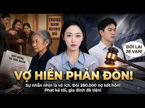 VỢ HIỀN LỘT XÁC | Tóm Tắt: Chê Mẹ Vợ Quê Mùa, Chồng Tồi Bị Nàng Dâu Bán Nhà Đuổi Cút Ngay Lập Tức
