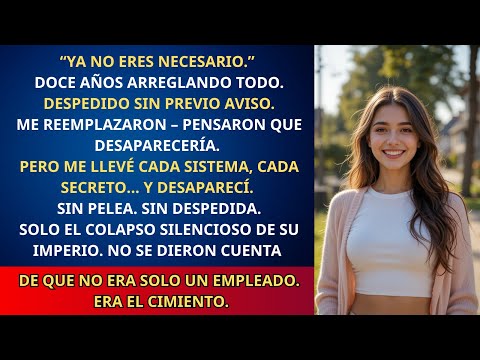Me despidieron sin aviso tras 12 años — Así que destruí todo lo que construyeron desde las sombras