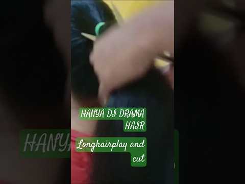 longhair play and cut #hair #hairplay #hairstyle #rambutpanjang