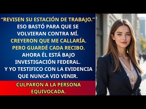 Mi jefe me acusó de fraude—ahora lo investigan y soy yo quien testifica en su contra
