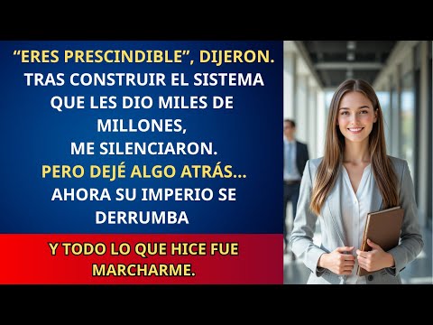 Me llamaron prescindible tras crear su sistema de mil millones—y lo dejé colapsar