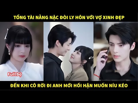 Tổng tài nằng nặc đòi ly hôn với vợ xinh đẹp, đến khi cô rời đi anh mới hối hận muốn níu kéo.