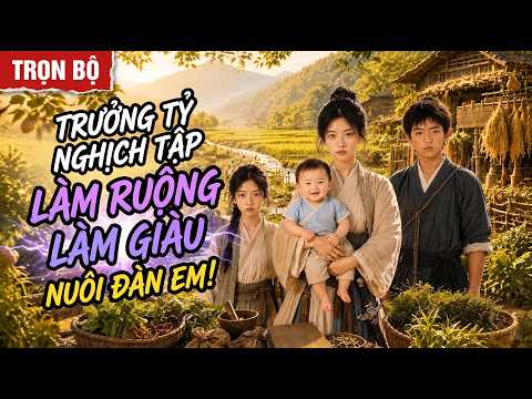 Xuyên sách thành chị cả gánh còng lưng nuôi ba em mồ côi thành tài báo hiếu hết nước chấm